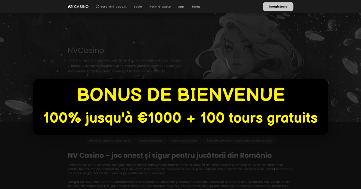 NV Casino Online - Les Meilleurs Jeux de Casino France