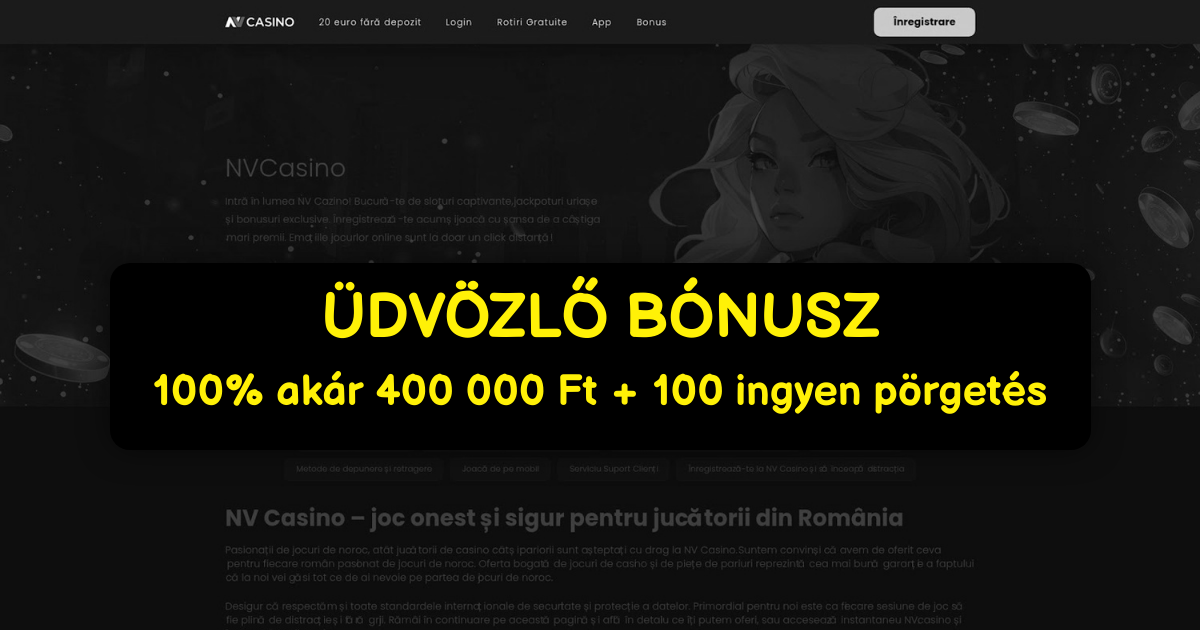 NV Casino Online - Top Kaszinó Bonusz és Játékok